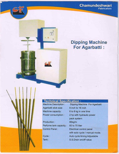 Agarbatti Dipping machine